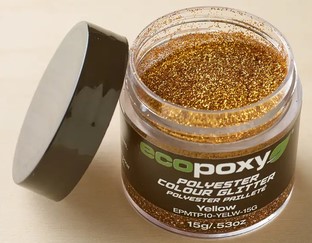 Glitter, Polyester, 'EcoPoxy', 15gms, 8 Colour Options