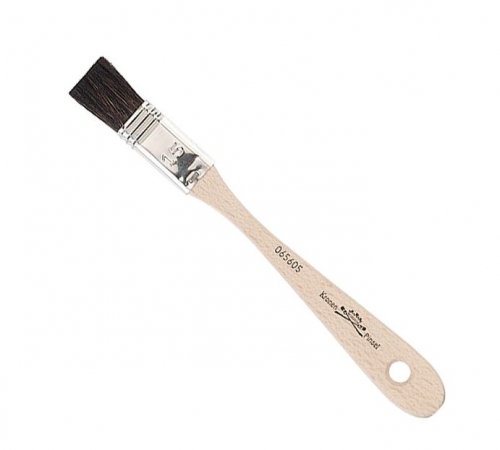 Brush, Shellac, Goat Bonnie Hair - [Y17]