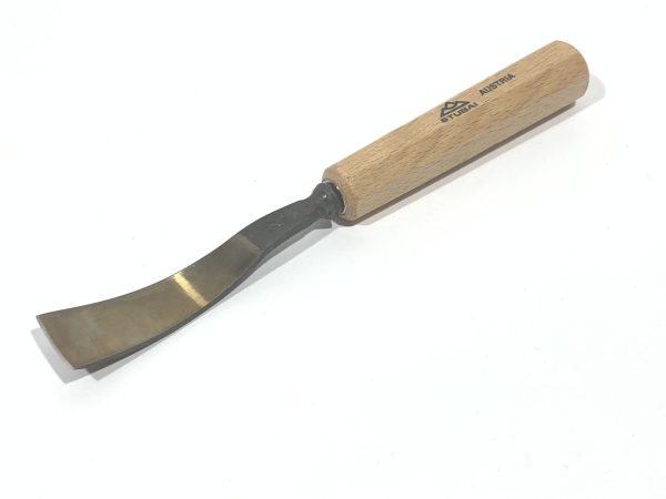 Chisel, Carving, Stubai 5212 Series, Long Bent, Sweep 4