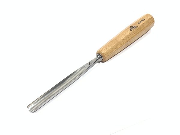 Chisel, Carving, Stubai 5510 Series, Straight, Sweep 10