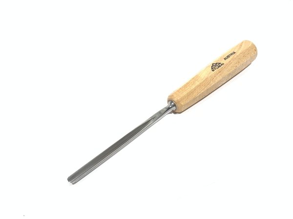 Chisel, Carving, Stubai, Series 5539, 75 deg. V, Straight, Sweep 39