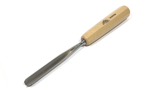 Chisel, Carving, Stubai 5541 Series, Straight 60 deg. V, Sweep 41