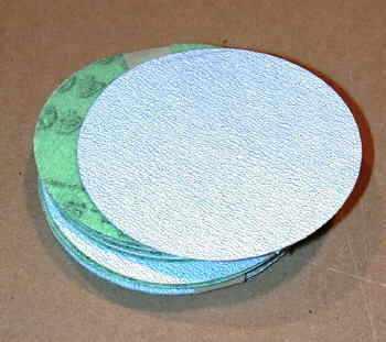 Disc, Abrasive, Hook & Loop, Al/Oxide, for Skilton Arbor, pkt 25
