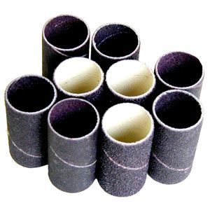 Sleeves, Abrasive, for Bobbin Sander, 10 pieces, (Suit Jet JBOS-5)
