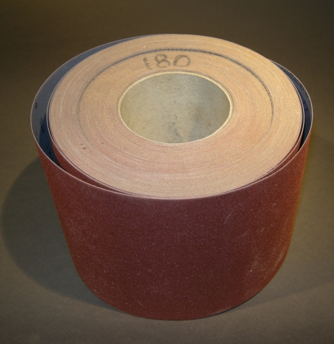 Abrasive, Roll, Cloth Backed, 150mm wide, 50 metre Roll