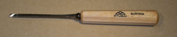 Chisel, Carving, Stubai 5201 Series, Straight, Sweep 1