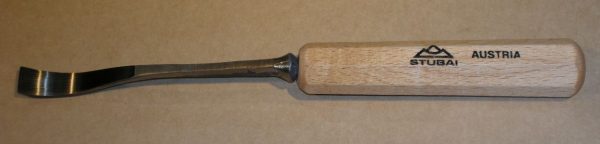 Chisel, Carving, Stubai 5221 Series, Short Bent, Sweep 1