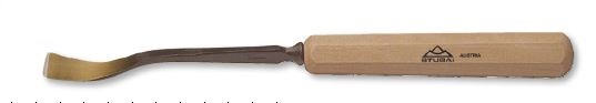 Chisel, Carving, Stubai 5224 Series, Short Bent, Sweep 4