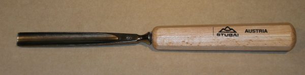 Chisel, Carving, Stubai 5208 Series, Straight, Sweep 8