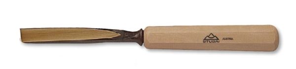 Chisel, Carving, Stubai 5239 Series, Straight 75 deg. V, Sweep 39