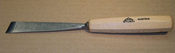 Chisel, Carving, Stubai 5502 Series, Straight Skew, Sweep 1