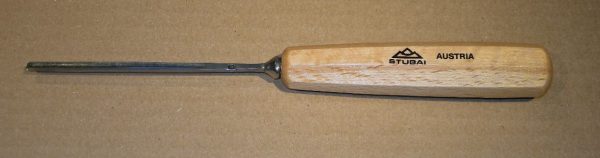Chisel, Carving, Stubai 5506 Series, Straight, Sweep 6