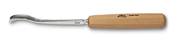 Chisel, Carving, Stubai 5536 Series, Short Bent,  Back Bent,, Sweep 6
