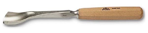 Chisel, Carving, Stubai 5532 Series, Short Bent, Sweep 11