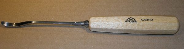 Chisel, Carving, Stubai 5544 Series, Short Bent 60 deg. V, Sweep 41