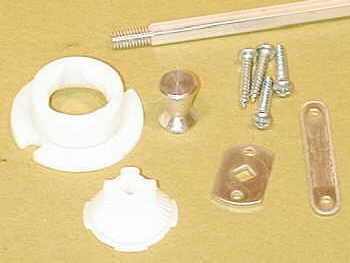 Mill, Salt, Kit, Brass Knob