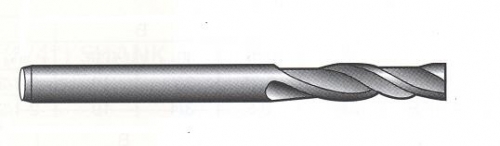 Bit, Router, Spiral Up Cut, Uncoated, (Right Handed)