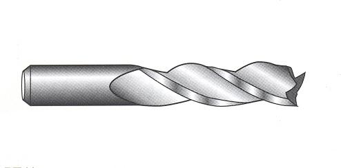 Bit, Router, Spiral, Solid Carbide, 3 flute Finishing, UPCUT