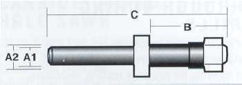 Arbor, Router Cutter — #TA 7