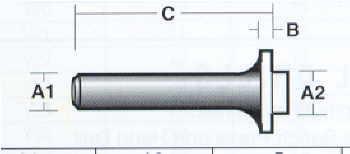 Arbor, Router Cutter — #TA 11