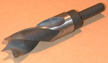 Drill, Brad Point, HSS, Reduced 1/2 inch Shank, HSS
