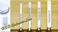 Turning Tool, HSS, Round Nose Scrapers, Handled